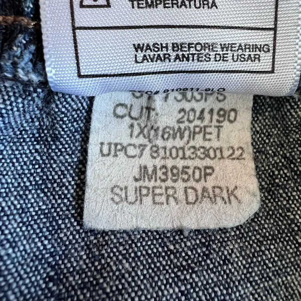 Just My Size Classic Stretch Denim Pull-On Pants - Picture 5 of 7